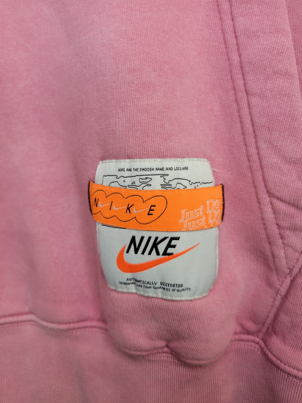 Nike Pink 'Just Do It' Graphic Hoodie - Picture 5 of 8